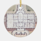 Het Witte Huis President Washington D.C. Plan Keramisch Ornament (Voorkant)