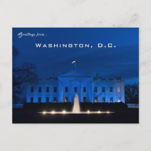 Het Witte Huis Washington D.C. Briefkaart