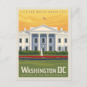 Het Witte Huis   Washington, DC Briefkaart