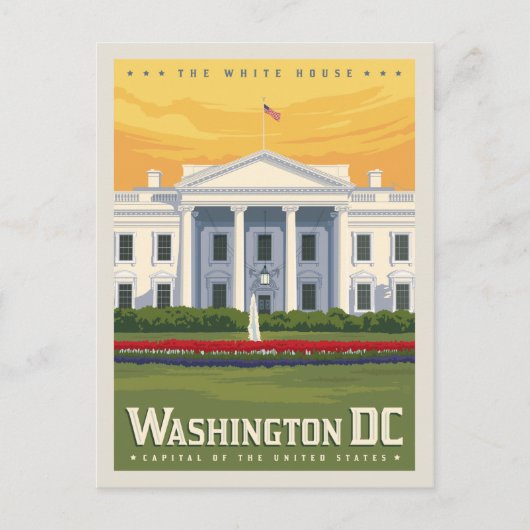Het Witte Huis | Washington, DC Briefkaart (Voorkant)