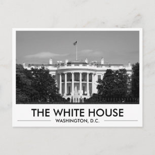 Het Witte Huis Washington DC Foto Geschenk Groet Briefkaart