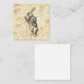 Het witte konijn Alice in Wonderland Kunst Notitiekaartje (Voorkant / Achterkant)