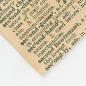 Het witte konijn Alice in Wonderland Throw Blanket Fleece Deken (Hoek)