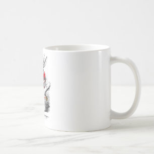 Het witte konijn koffiemok