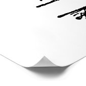 Het witte konijn poster (Hoek)