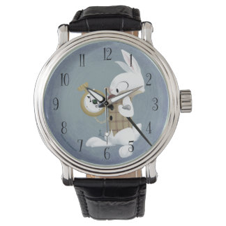 Het witte konijnenhorloge horloge