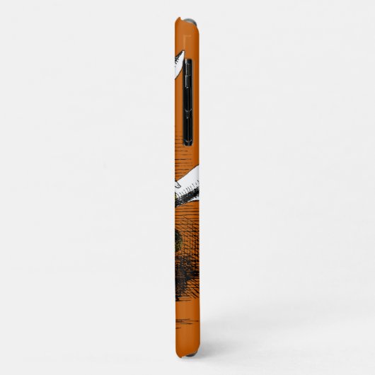 Het witte konijnenvlees Case-Mate iPhone case (Achterkant/links)