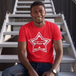 Het Witte Lijst van de Speler van de Spel van de r T-shirt