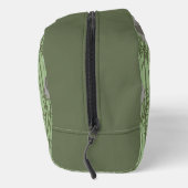 Het witte Lotus Majestic Elephants patroon Toilettasje (Rechts)