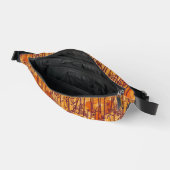 Het witte Lotus Sunset Safari patroon Heuptasje (Open)