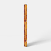 Het witte Lotus Sunset Safari patroon Samsung Galaxy Hoesje (Linkerkant)