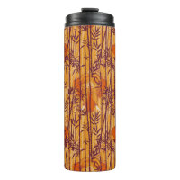 Het witte Lotus Sunset Safari patroon
