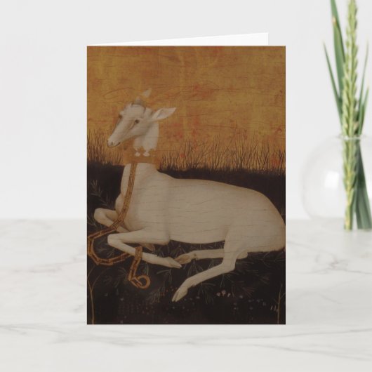Het witte Mannetje van het Hert Kaart (Voorkant)