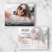 Het witte Manuscript AFSTUDEREN Foto sparen de Dat Briefkaart