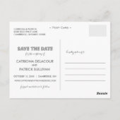 Het witte Markttent sparen het Briefkaart van de A (Achterkant)