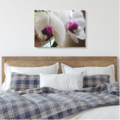 HET WITTE ORCHID canvas (Insitu (Slaapkamer))
