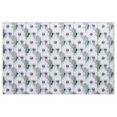 HET WITTE ORCHID-weefsel Stof (Fat Quarter)
