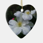 Het witte Ornament van de Bloem van het Paar van (Rechts)