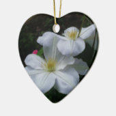 Het witte Ornament van de Bloem van het Paar van (Links)
