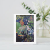 Het witte paard, Gauguin Briefkaart (Staand voorkant)