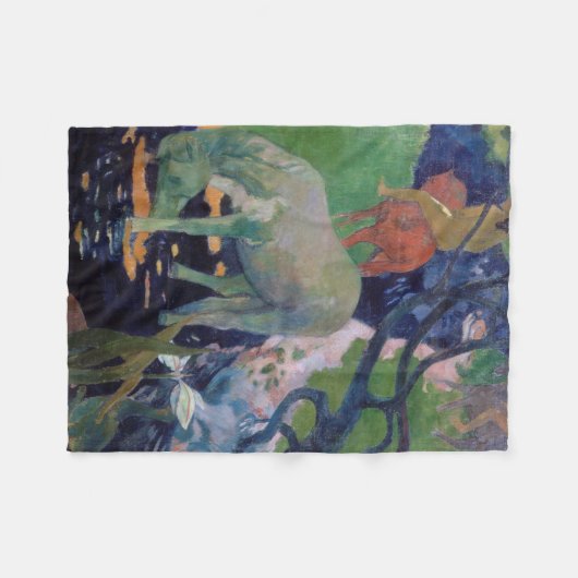 Het witte paard, Gauguin Fleece Deken (Voorkant (Horizontaal))