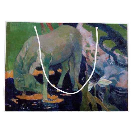 Het witte paard, Gauguin Groot Cadeauzakje (Achterkant)