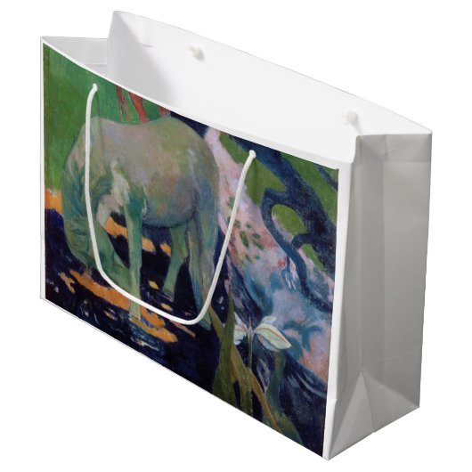 Het witte paard, Gauguin Groot Cadeauzakje (Voorkant Gekanteld)