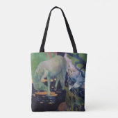 Het witte paard, Gauguin Tote Bag (Achterkant)