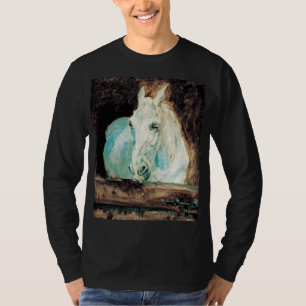 Het witte paard Gazelle Henri de Toulouse-Lautrec T-shirt