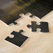Het witte paard in de vijver legpuzzel (Zijkant)