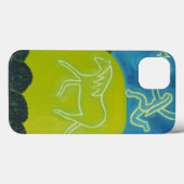Het witte paard in Somerset 2011 Case-Mate iPhone Case (Achterkant (horizontaal))