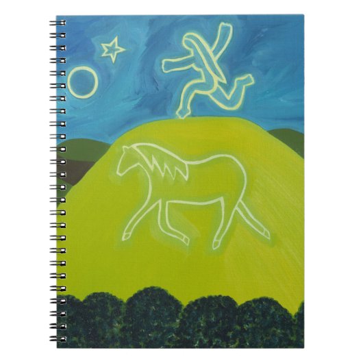 Het witte paard in Somerset 2011 Notitieboek (Voorkant)