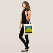 Het witte paard in Somerset in 2011 Tote Bag (Voorkant (model))