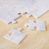 Het witte paard Jigzaag Puzzle schilderen Legpuzzel (Zijkant)