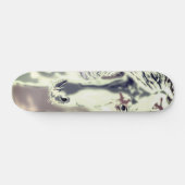 Het witte paard - persoonlijk skateboard (Horizontaal)