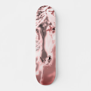 Het witte paard persoonlijk skateboard