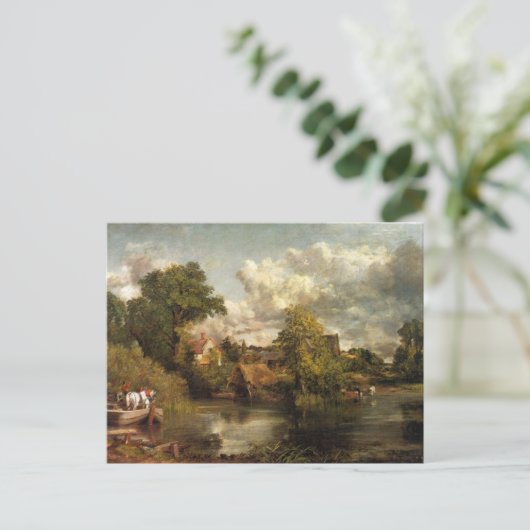 Het witte paard van John Constable Briefkaart (Staand voorkant)