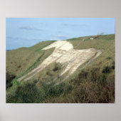 Het witte paard van Westbury Poster (Voorkant)