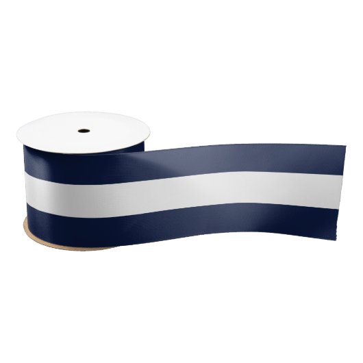 Het witte Patroon van Stripes {kies uw achtergrond Satijnen Lint (Spoel)