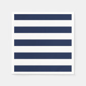 Het witte Patroon van Stripes {kies uw achtergrond Servet (Voorkant)