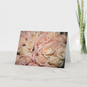 het witte roze nam toe kaart