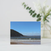 Het witte Strand van het Punt Briefkaart (Staand voorkant)