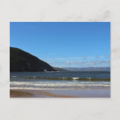 Het witte Strand van het Punt Briefkaart (Voorkant)