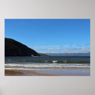 Het witte Strand van het Punt Poster