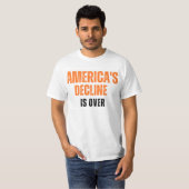 Het witte T-shirt van Amerika (Voorkant volledig)