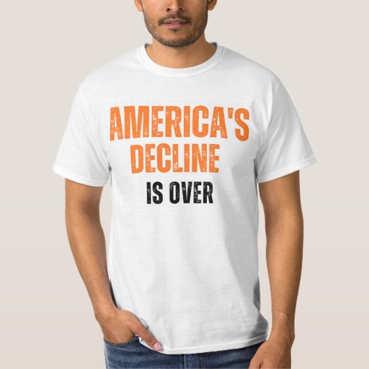 Het witte T-shirt van Amerika (Voorkant)