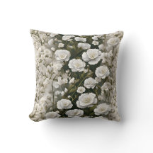 Het Witte Zachte Bloemmotief Ontwerp