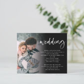 Het Witte Zwarte van de Code van de Foto QR van he (Staand voorkant)