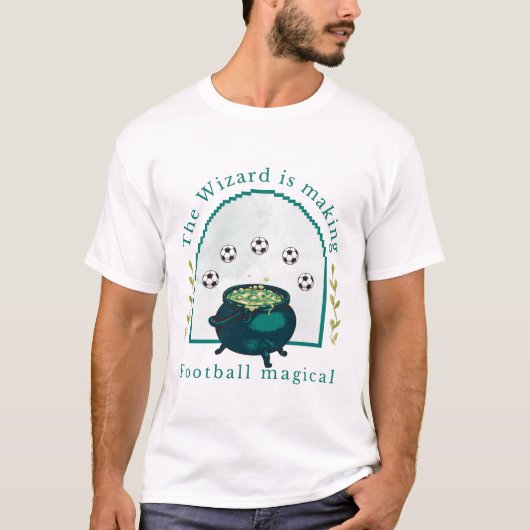 Het Wizard Marokko Football T-shirt (Voorkant)