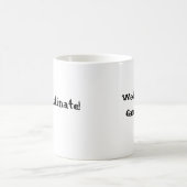 Het woensdagplan is... procrastinate koffiemok (Center)